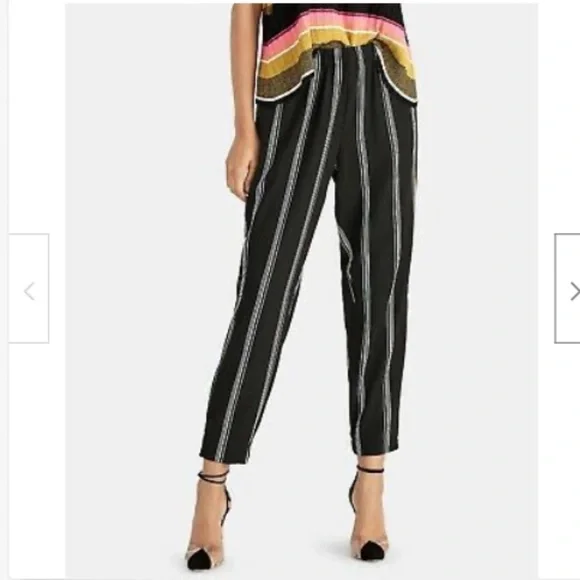 Rachel Roy Striped Joggers - Picture 1 of 8